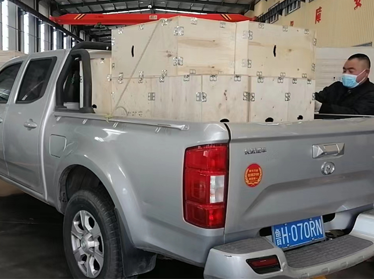 山东矿安重工一批气动隔膜泵发货